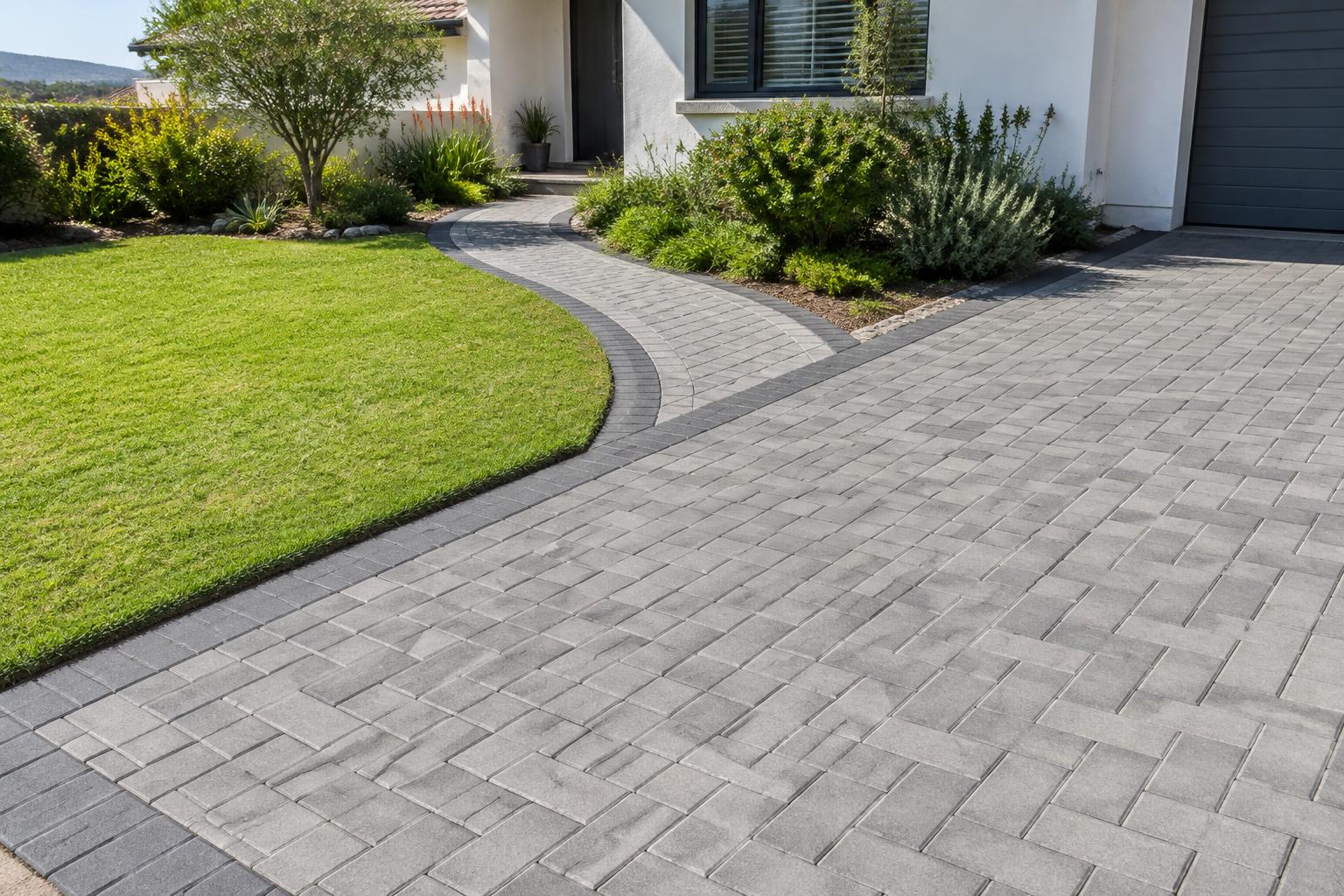 Paving service illustration
